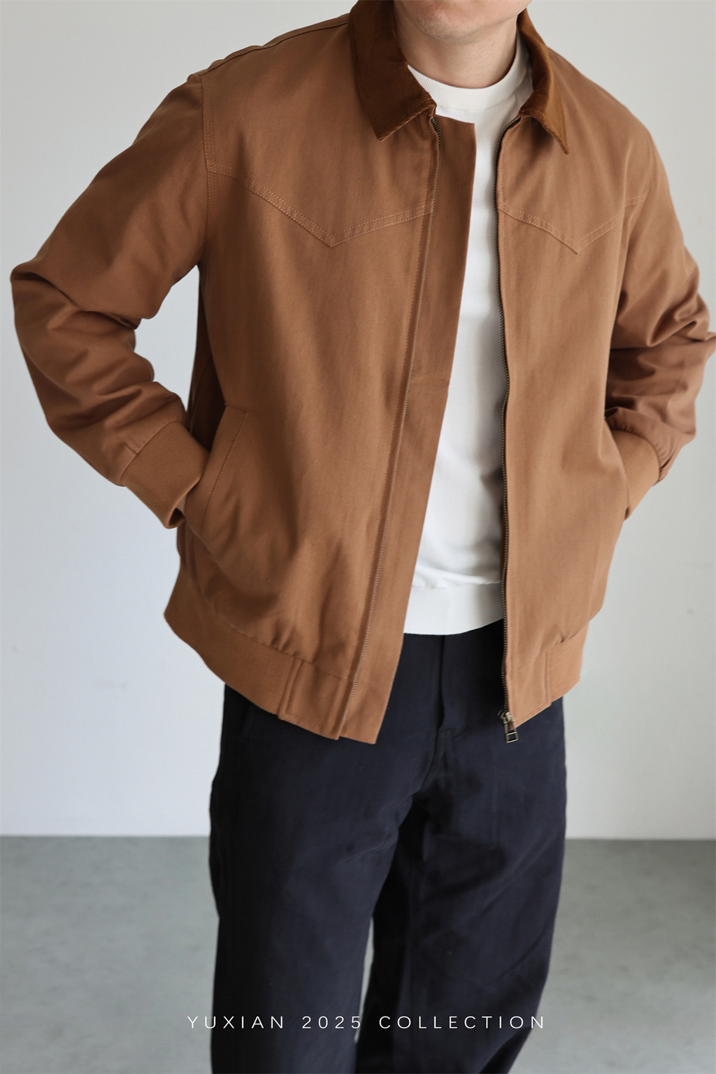 MONSEN Suitory Washed Cotton Twill Jacket product image