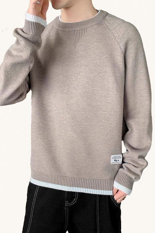 MONSEN Suitory Fleece-Lined Contrast Knit AW25 product image