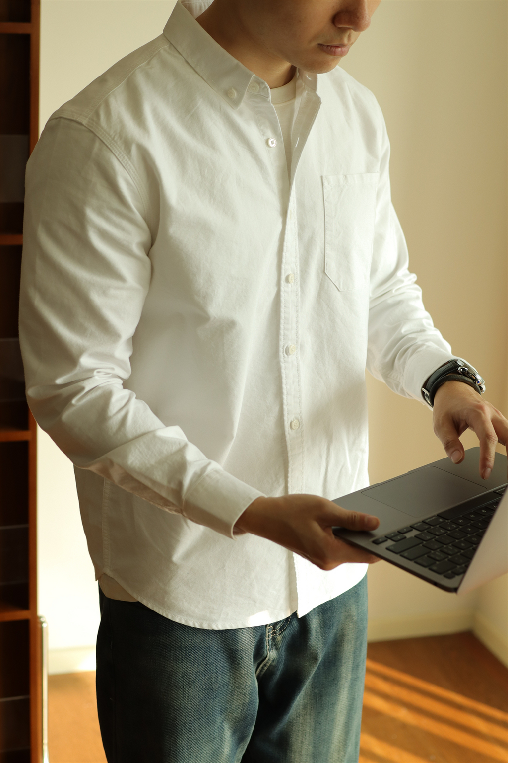 100% Cotton Oxford Shirt