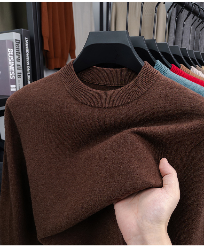100% Wool Crew Sweater