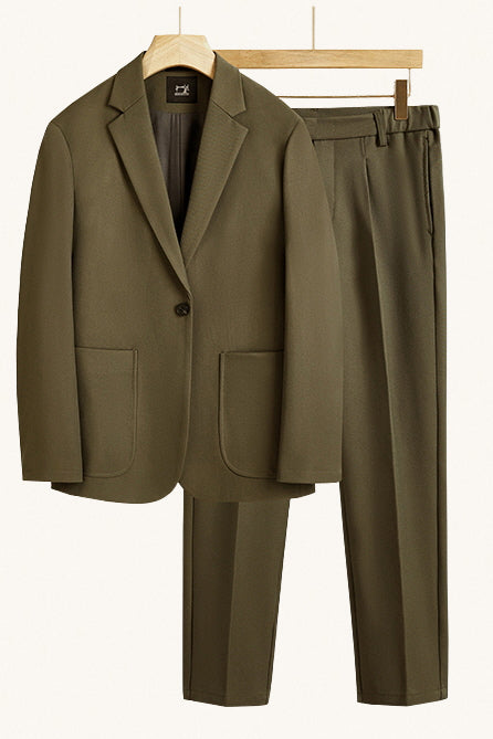 MONSEN Suitory Loose-Fit High-End Blazer/Suit in Denim product image