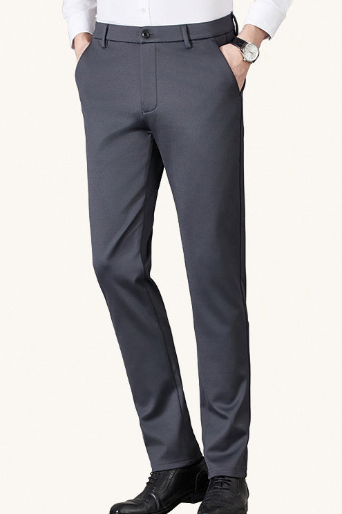 MONSEN Suitory Free-Ironing Stretch Trousers product image