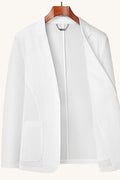 MONSEN Suitory Summer Seersucker Stretch Blazer in Cotton front view