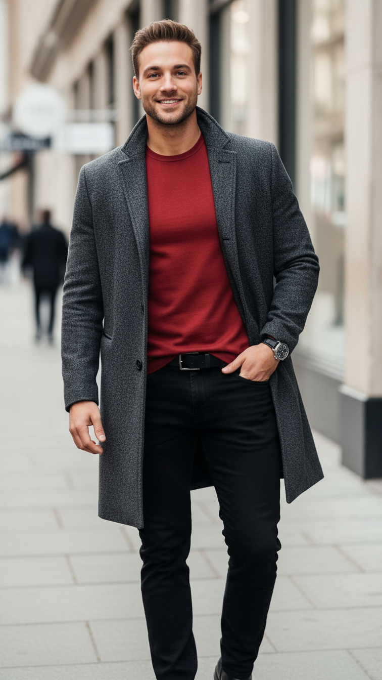 MONSEN Suitory Long Sleeve Crewneck T-Shirt in Cotton product image