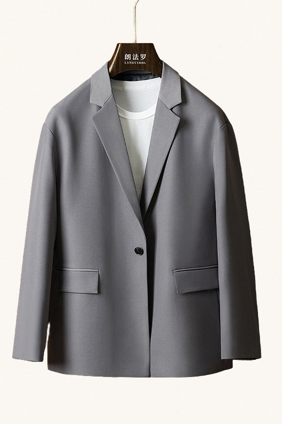 MONSEN Suitory High-Drape Relaxed Blazer in Performance Blend product image