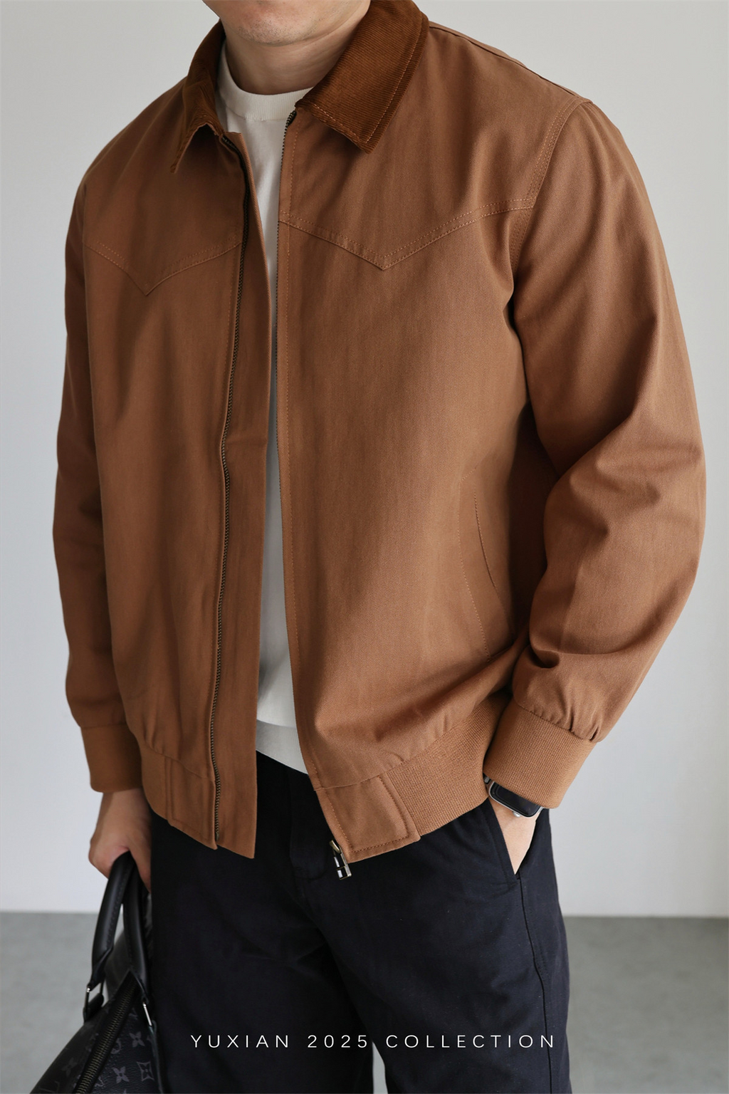 MONSEN Suitory Washed Cotton Twill Jacket product image