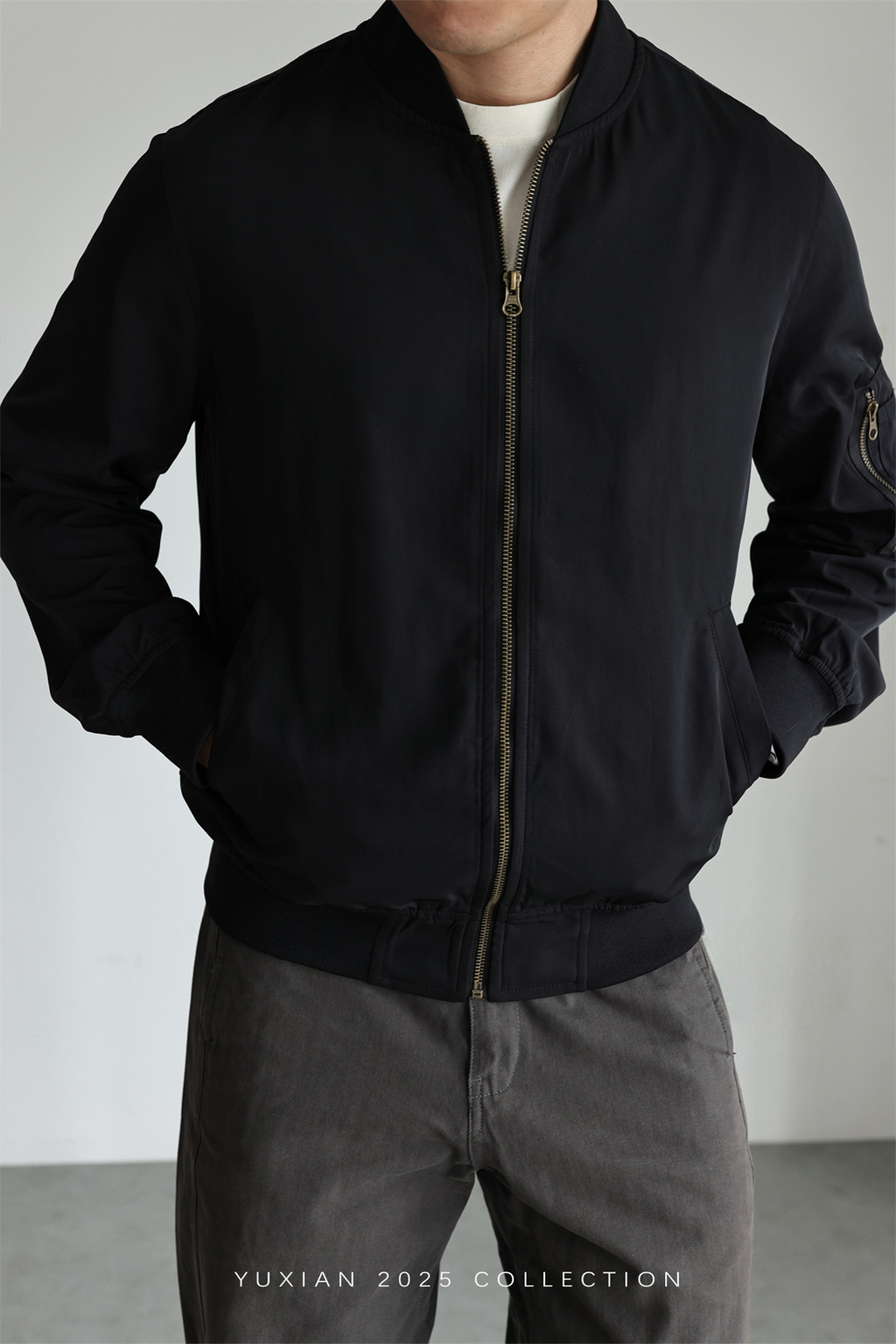 MONSEN Suitory Lightweight MA-1 Flight Jacket in Performance Blend product image