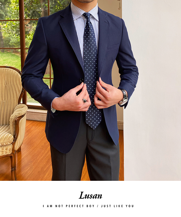MONSEN Suitory British Casual Slim Fit Blazer in Performance Blend product image