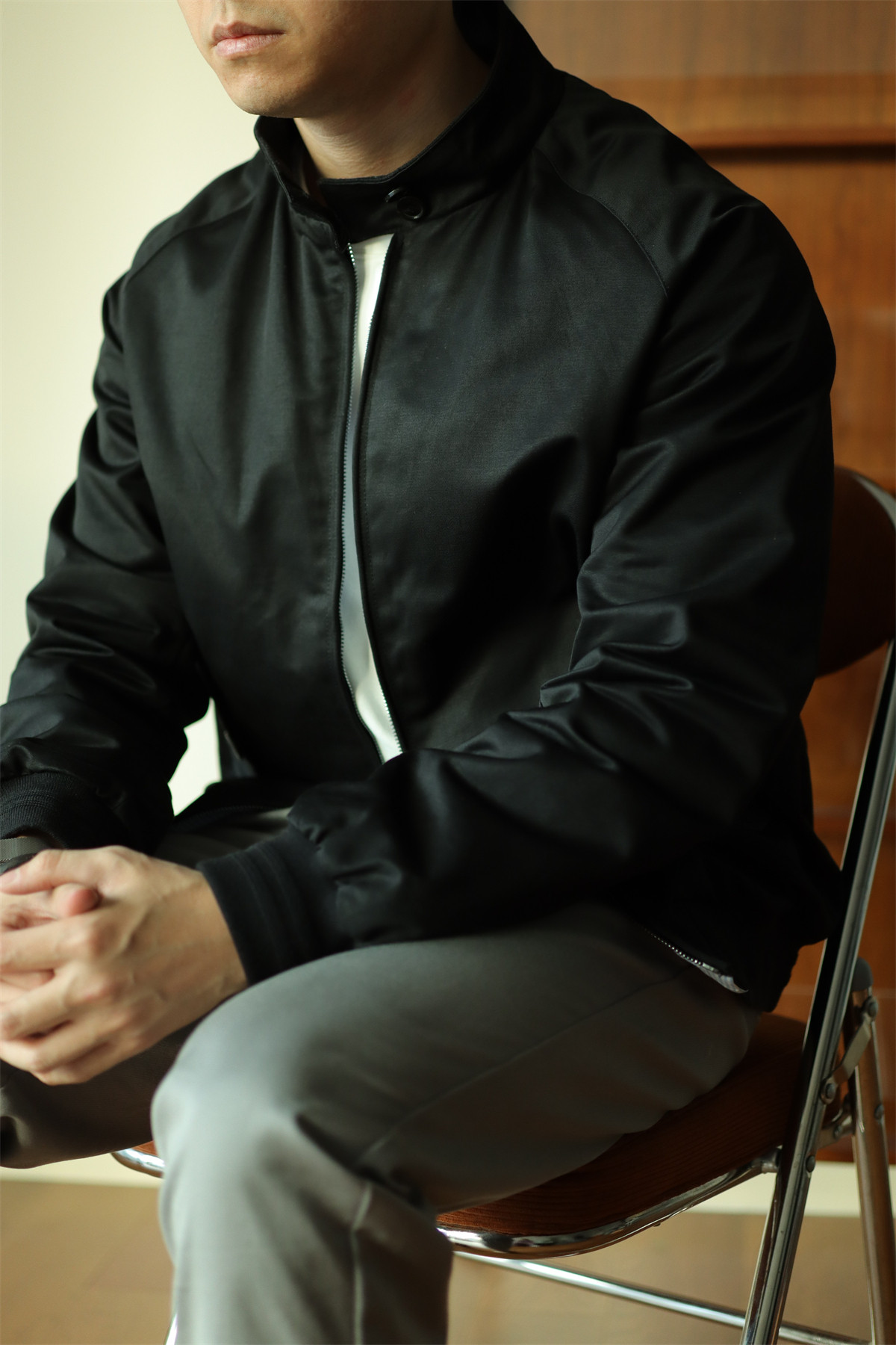 MONSEN Suitory Classic Harrington Outerwear Jacket in Cotton product image