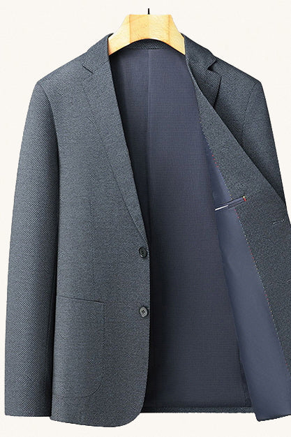 MONSEN Suitory Smart Polish, Business-Casual Blazer 1 in Denim product image