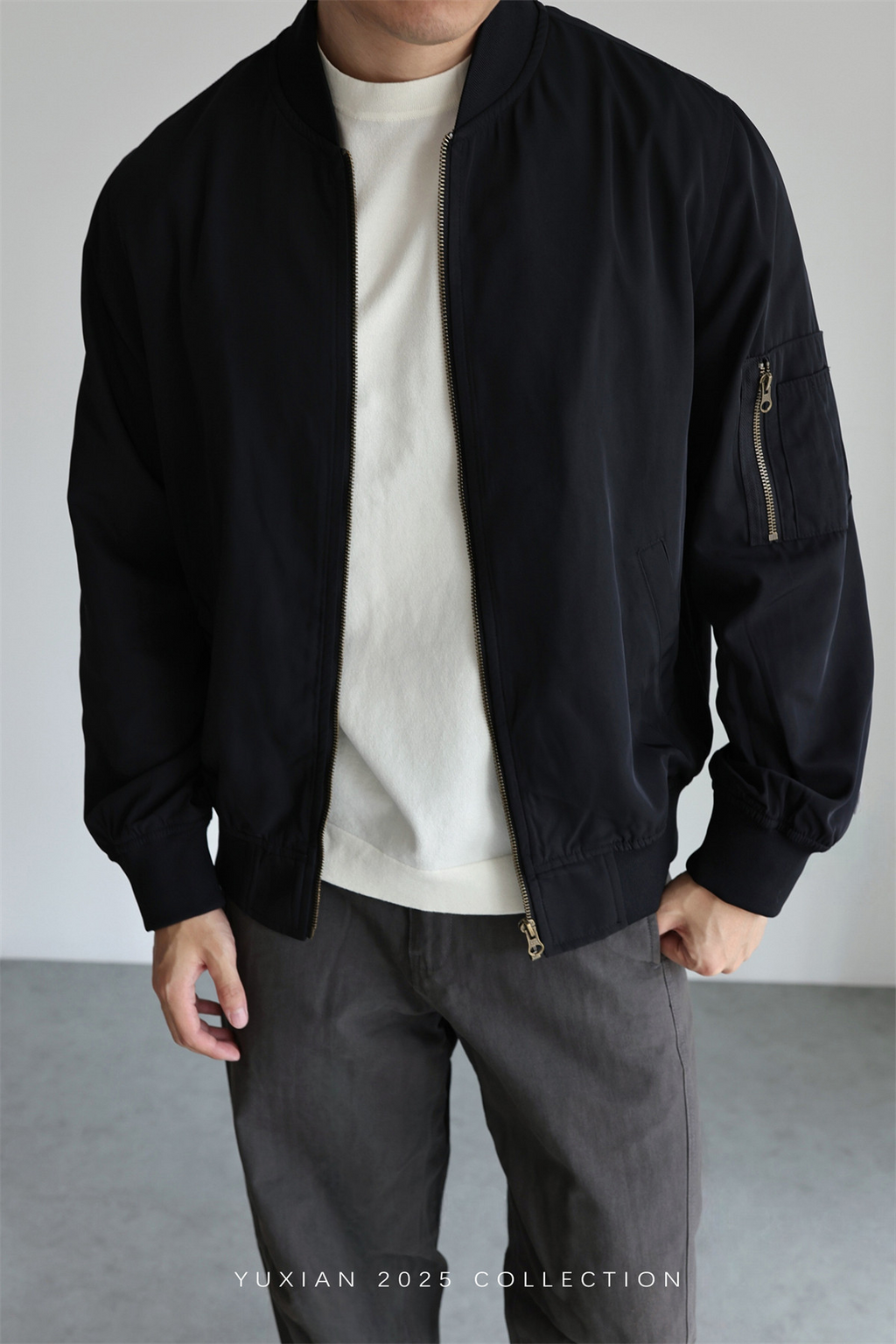 MONSEN Suitory Lightweight MA-1 Flight Jacket in Performance Blend product image