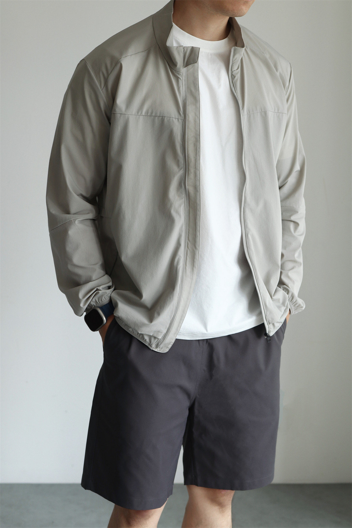 MONSEN Suitory Lightweight Breathable Quick-Dry Sun-Protection Stand-Collar Jacket product image