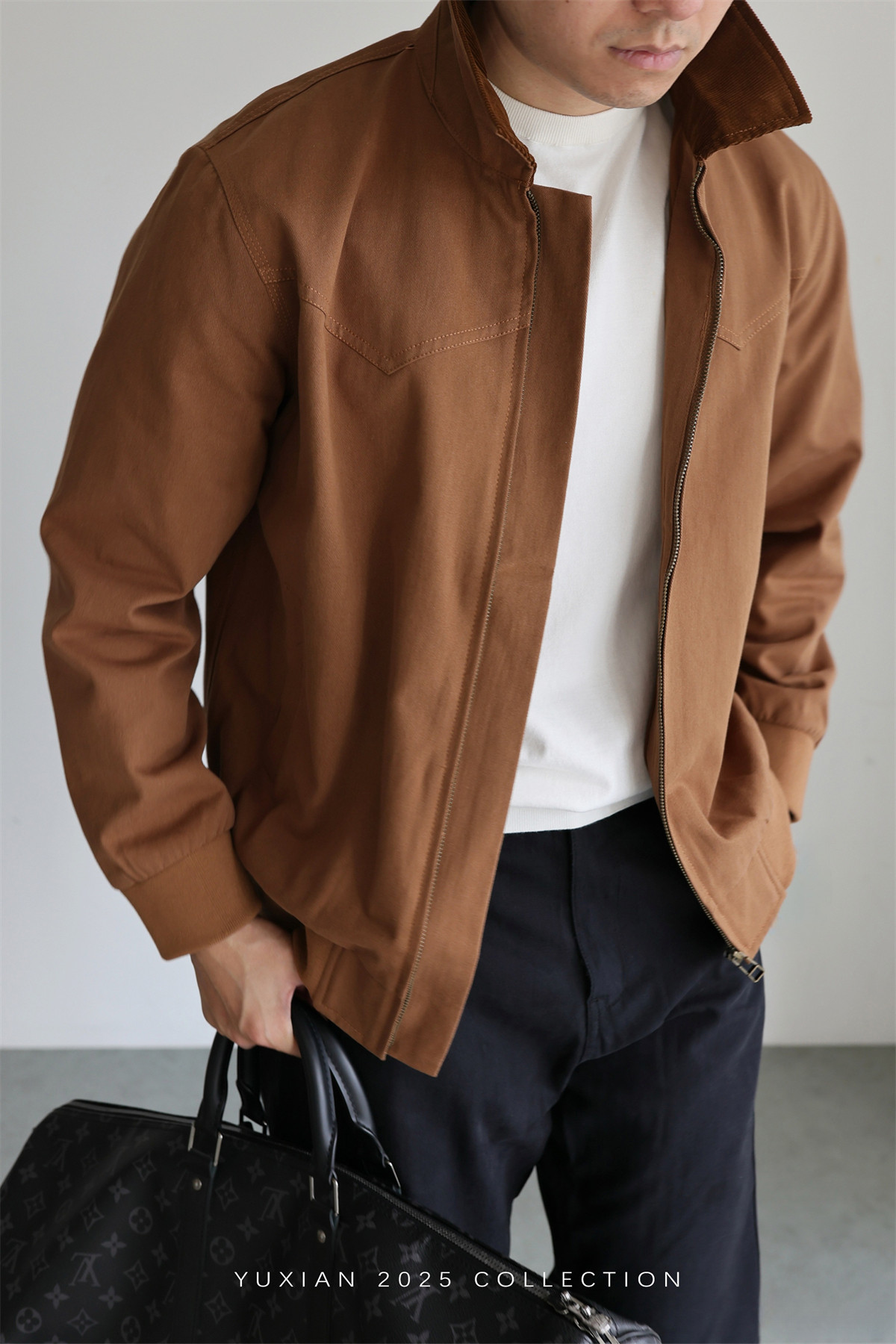 MONSEN Suitory Washed Cotton Twill Jacket product image