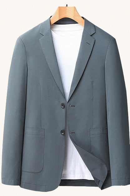 MONSEN Suitory Smart Polish, Business-Casual Blazer 2 in Denim product image