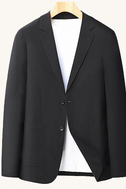 MONSEN Suitory Smart Polish, Business-Casual Blazer 2 in Denim product image