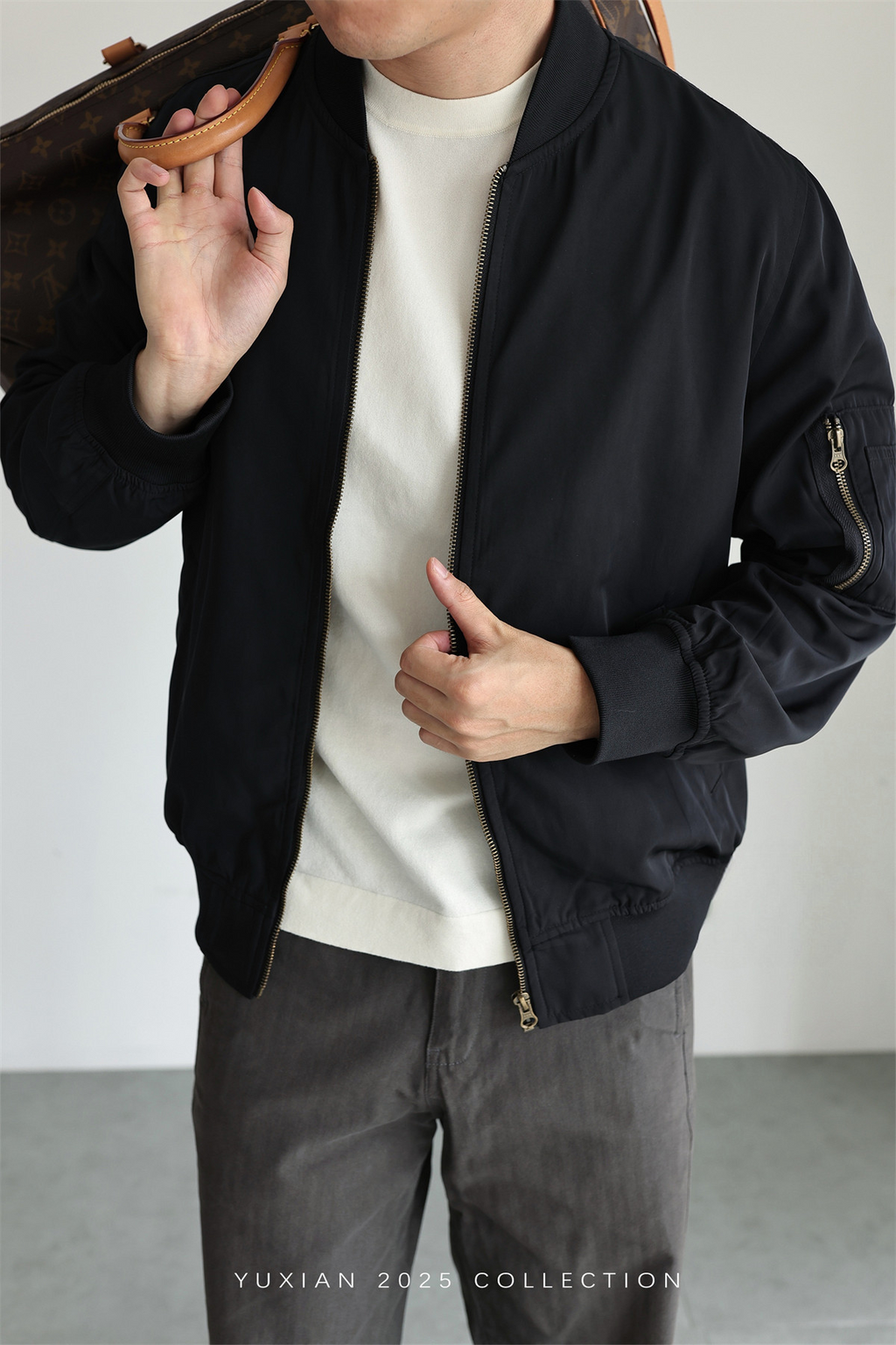MONSEN Suitory Lightweight MA-1 Flight Jacket in Performance Blend product image