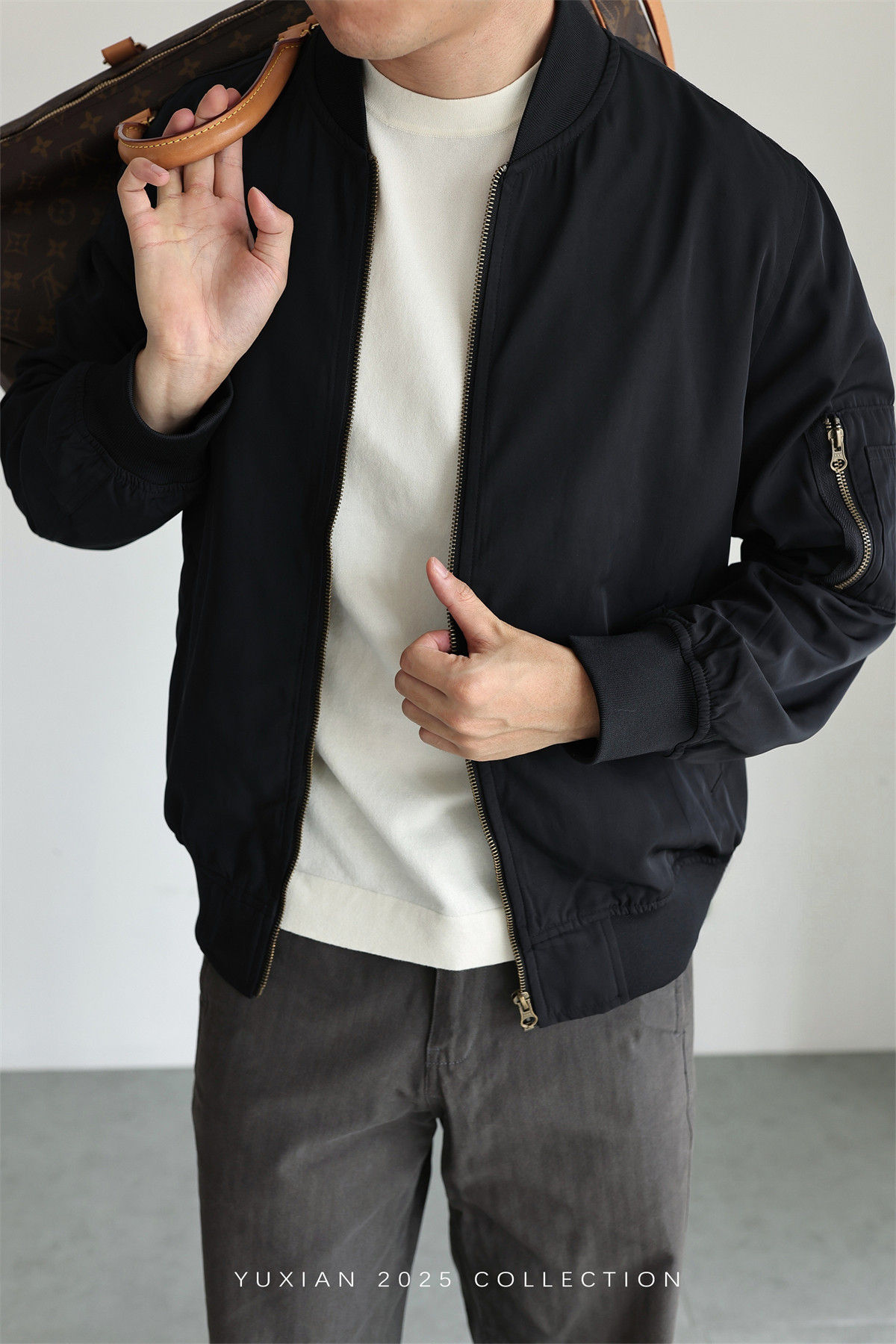 MONSEN Suitory Lightweight MA-1 Flight Jacket in Performance Blend product image