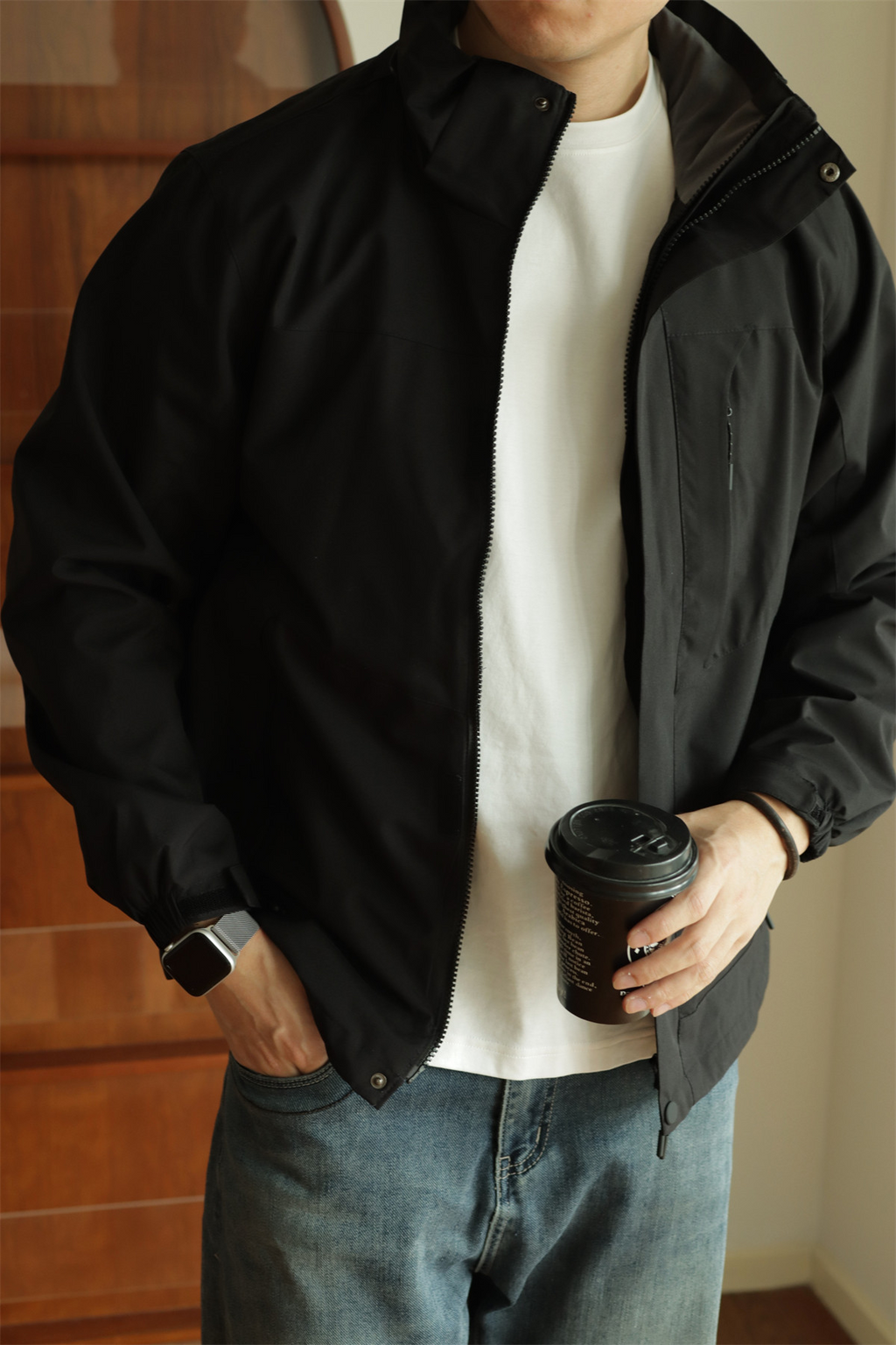 MONSEN Suitory Windproof Hard-Shell Jacket in Performance Blend product image