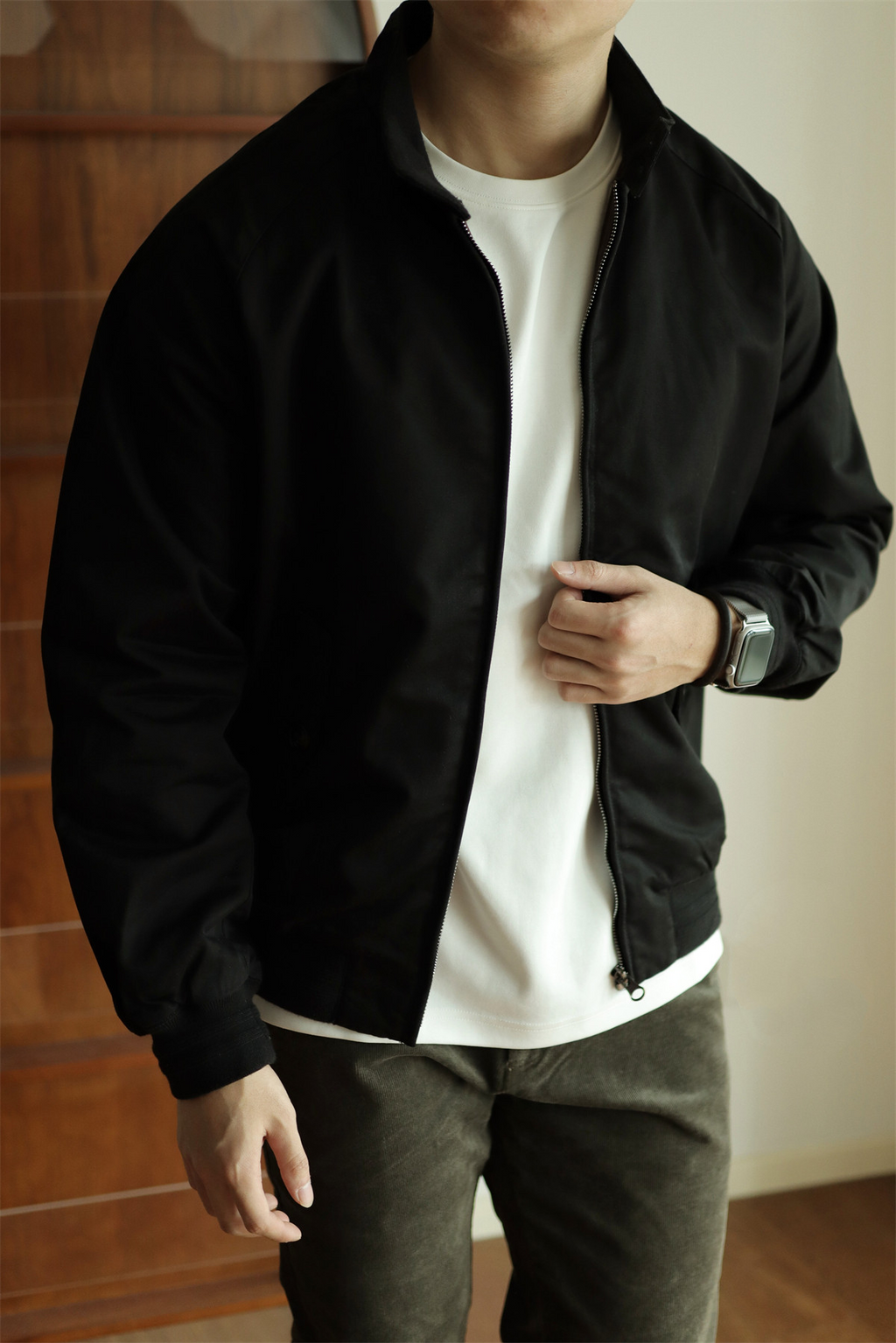 MONSEN Suitory Classic Harrington Outerwear Jacket in Cotton product image