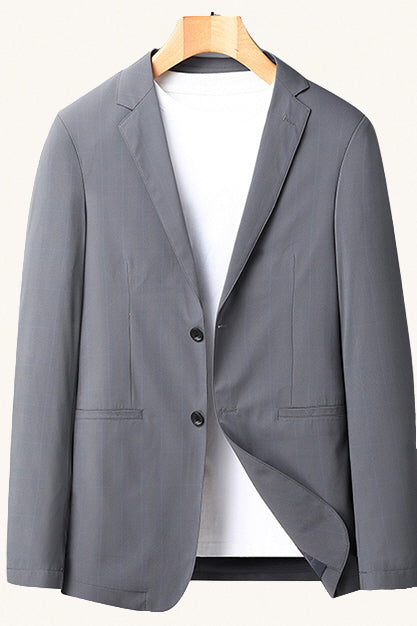 MONSEN Suitory Smart Polish, Business-Casual Blazer 2 in Denim product image