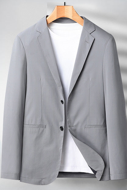 MONSEN Suitory Smart Polish, Business-Casual Blazer 2 in Denim product image