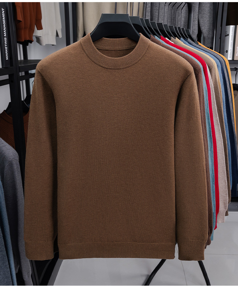 100% Wool Crew Sweater