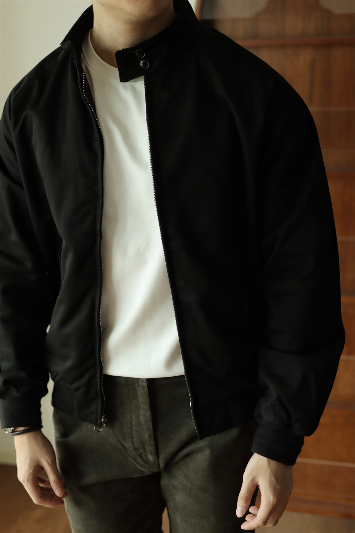 MONSEN Suitory Classic Harrington Outerwear Jacket in Cotton product image