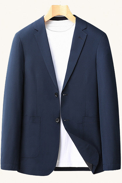 MONSEN Suitory Smart Polish, Business-Casual Blazer 2 in Denim product image