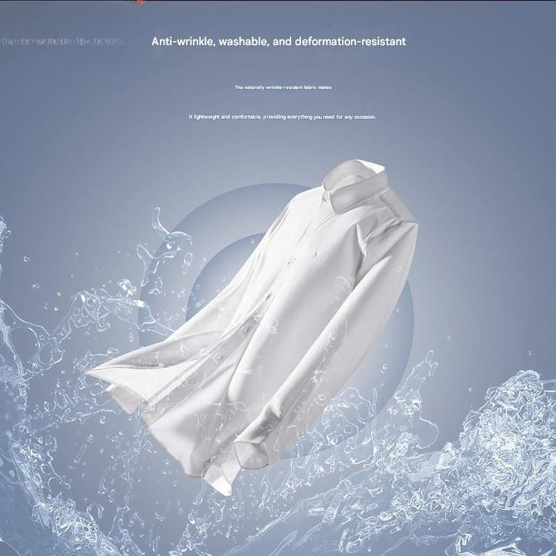 MONSEN Suitory Triple-Protection Water-Repellent Dress Shirt in Bamboo Blend product image