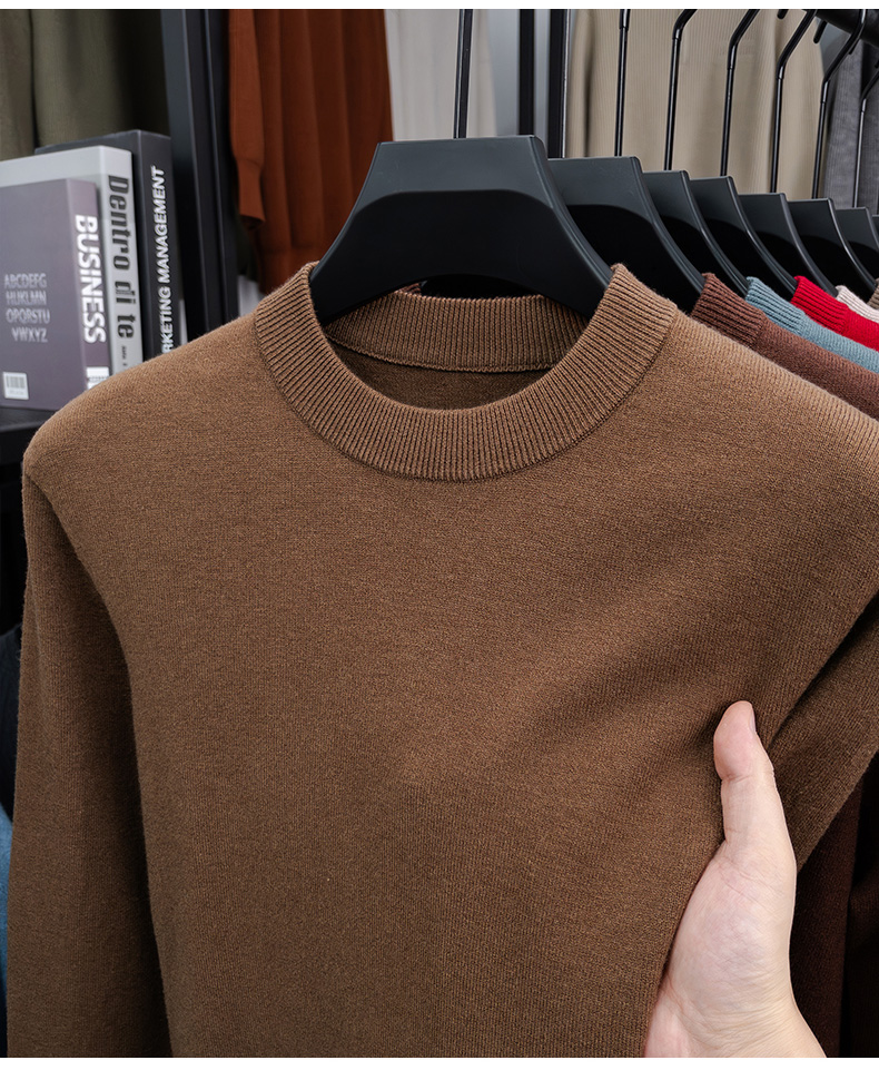 100% Wool Crew Sweater