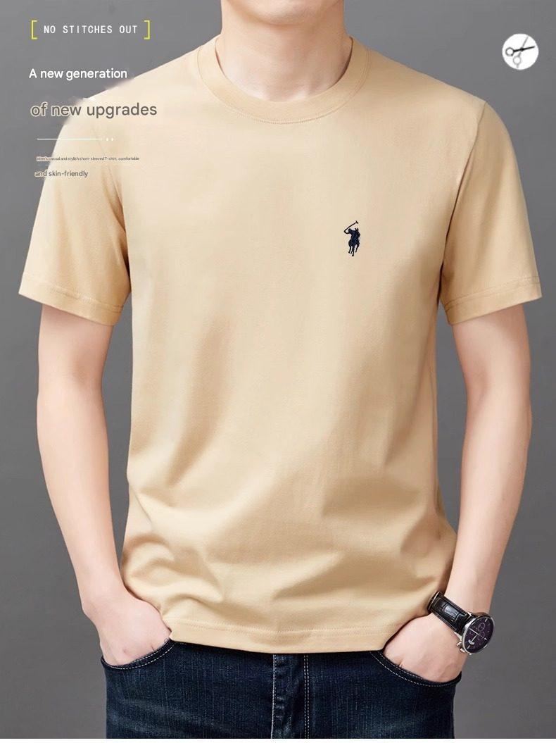 MONSEN Suitory 100% Cotton Crewneck T-Shirt product image