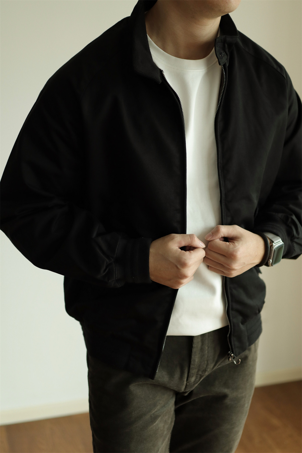 MONSEN Suitory Classic Harrington Outerwear Jacket in Cotton product image