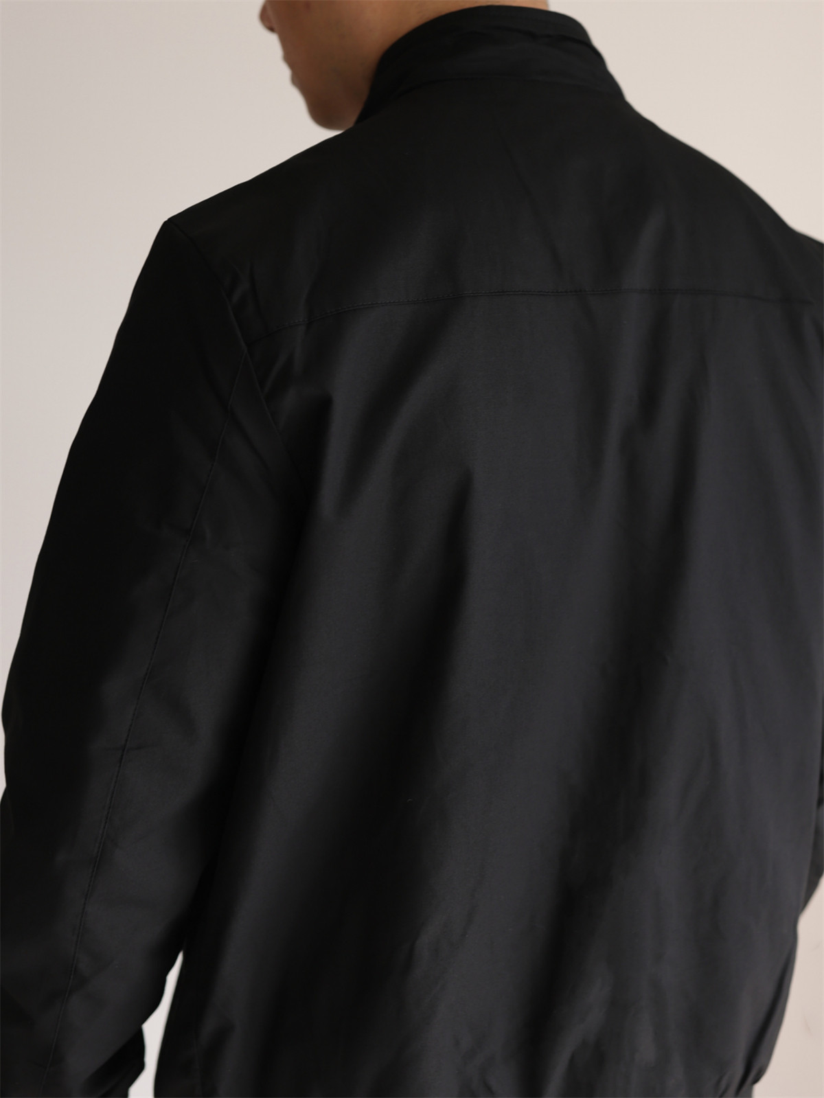 MONSEN Suitory Lightweight G9 Harrington Stand Collar Jacket in Performance Blend product image