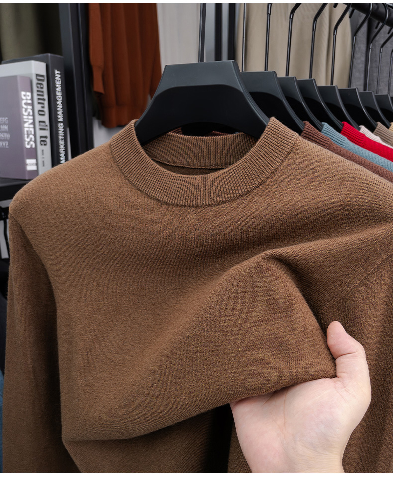 100% Wool Crew Sweater