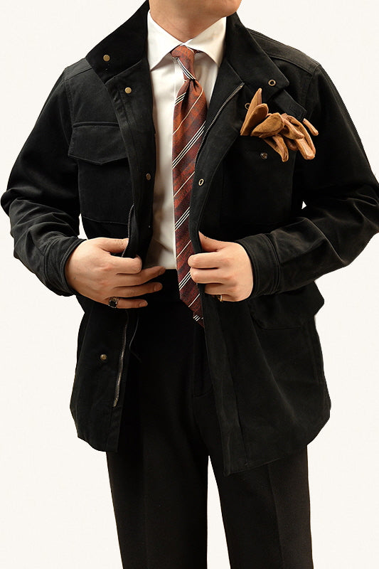 MONSEN Suitory Corduroy Field Jacket | M65-Inspired in Performance Blend product image