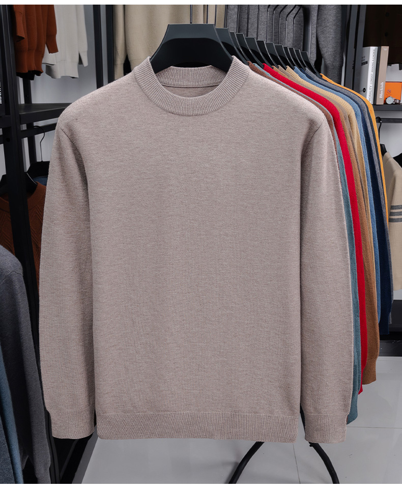 100% Wool Crew Sweater