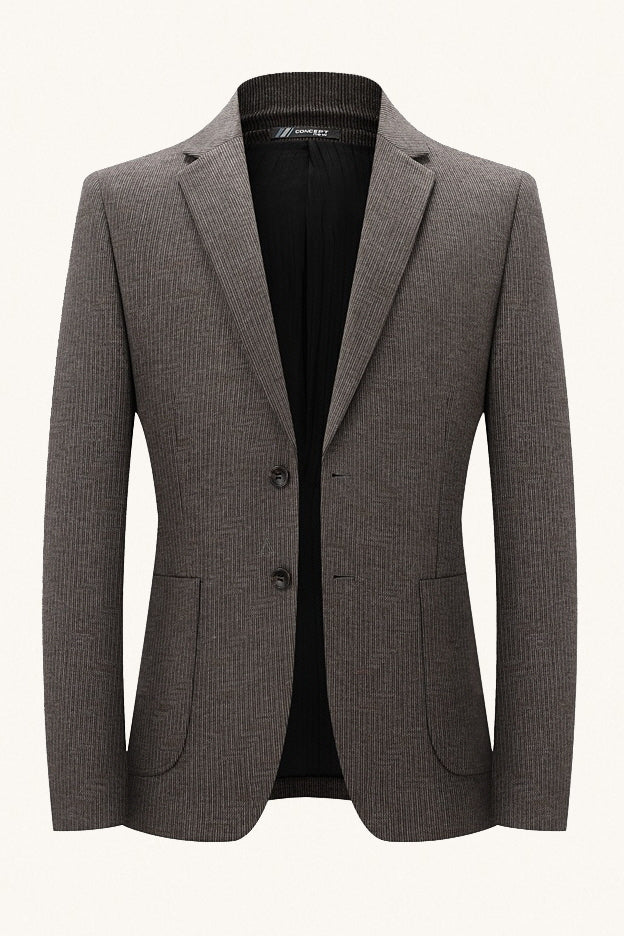 MONSEN Suitory FW Wrinkle-Resistant Blazer in Performance Blend front view