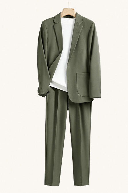 MONSEN Suitory Loose-Fit High-End Blazer/Suit in Denim product image