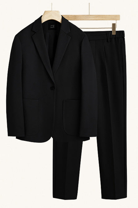 MONSEN Suitory Loose-Fit High-End Blazer/Suit in Denim product image