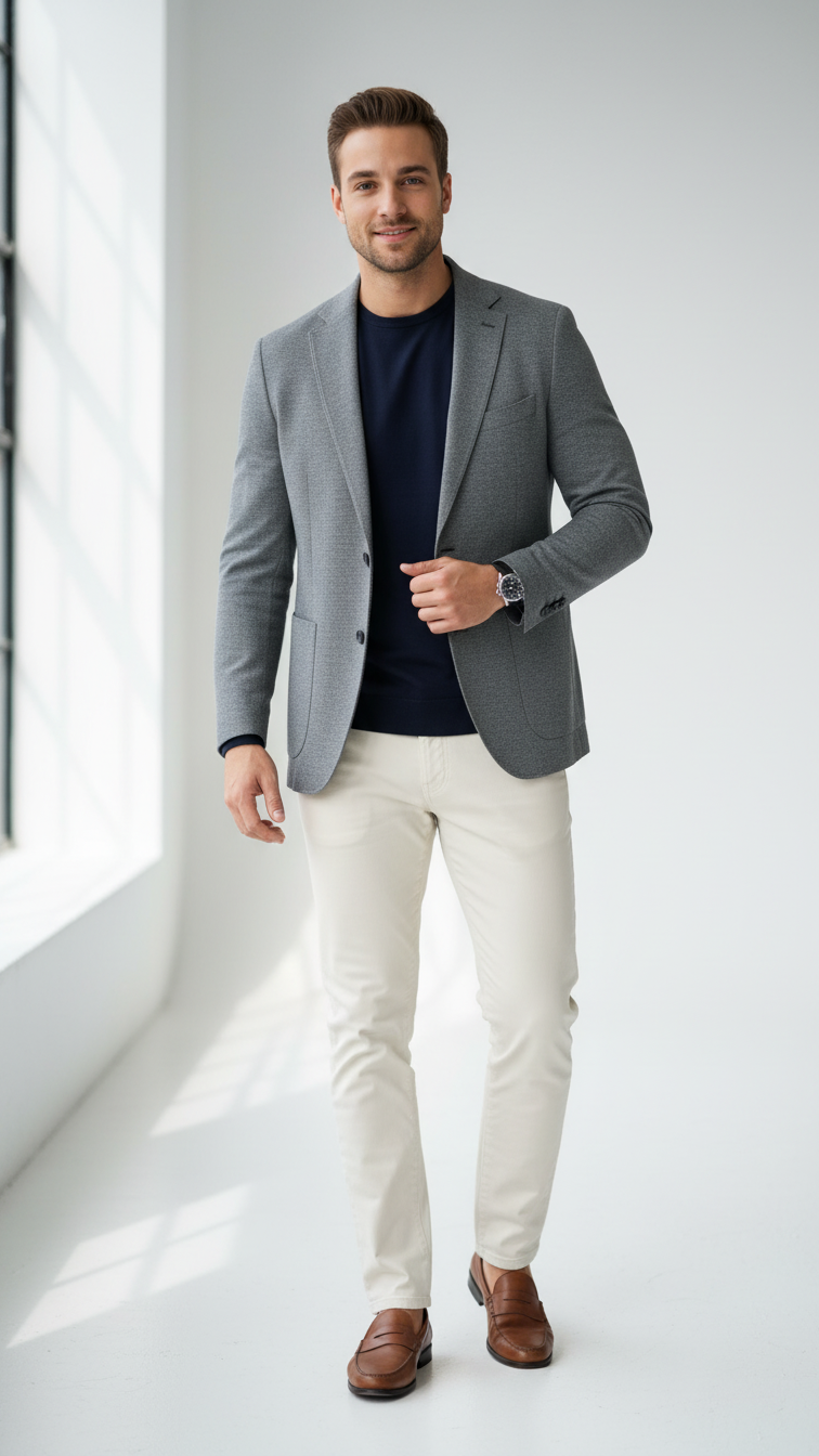 MONSEN Suitory Long Sleeve Crewneck T-Shirt in Cotton product image
