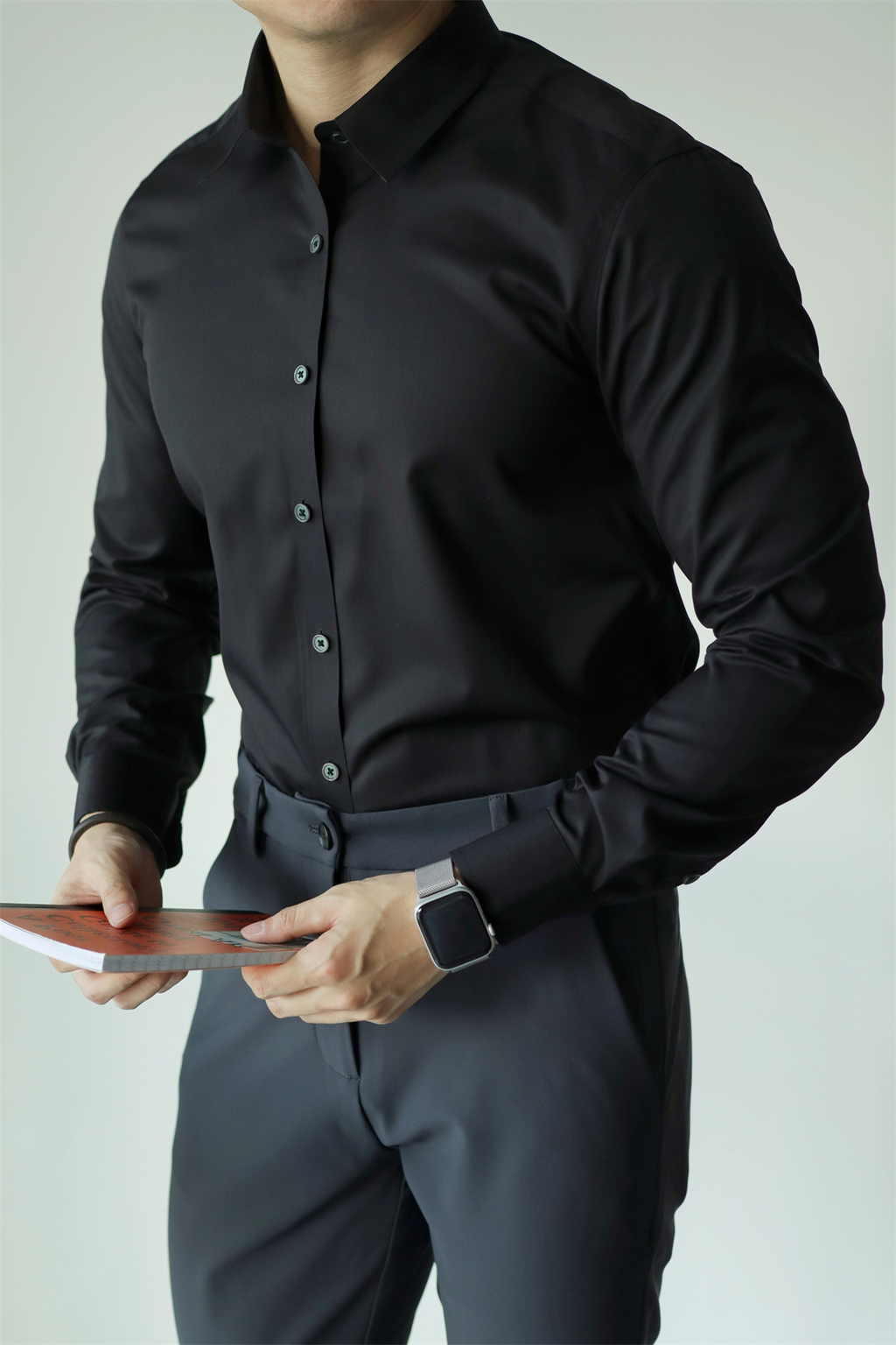 MONSEN Suitory Bamboo-Fiber Non-Iron Shirt in Bamboo Blend product image