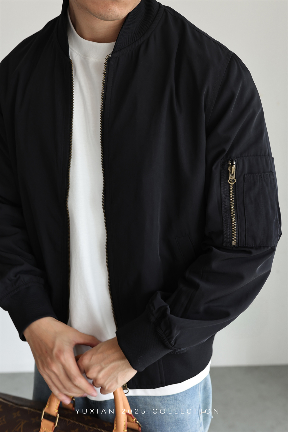 MONSEN Suitory Lightweight MA-1 Flight Jacket in Performance Blend product image