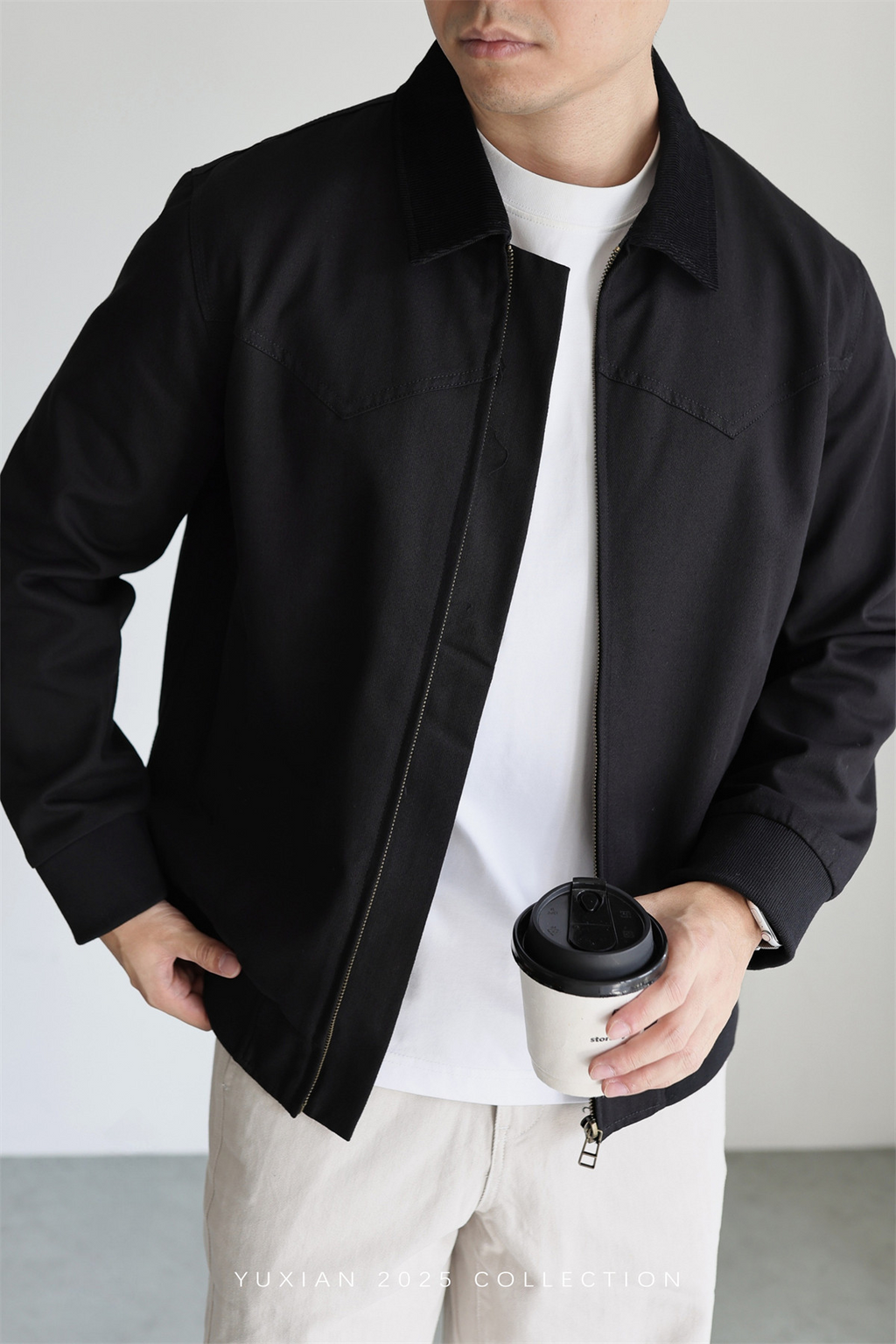 MONSEN Suitory Washed Cotton Twill Jacket product image