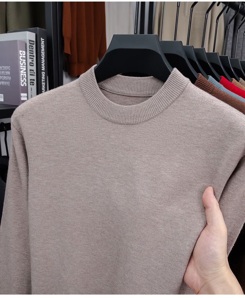 100% Wool Crew Sweater