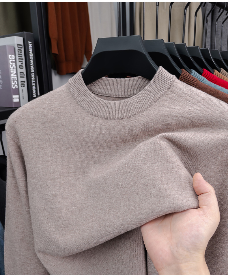 100% Wool Crew Sweater