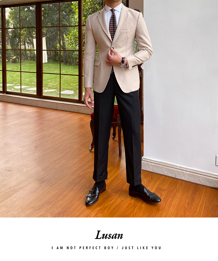 MONSEN Suitory British Casual Slim Fit Blazer in Performance Blend product image