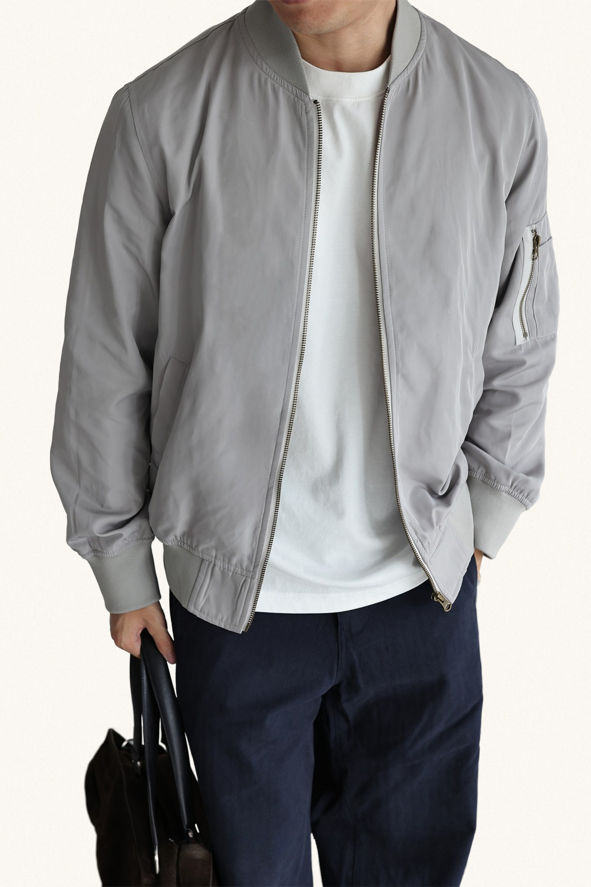 MONSEN Suitory Lightweight MA-1 Flight Jacket in Performance Blend product image