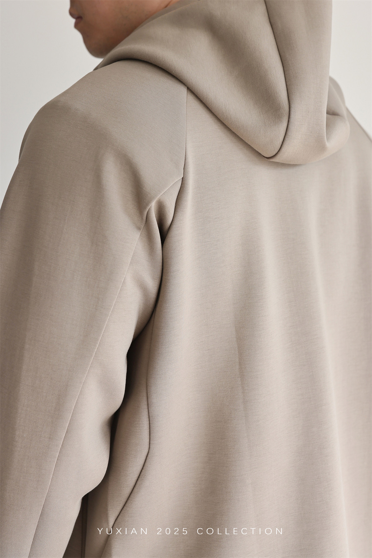MONSEN Suitory Zero-Pressure Airfeel Cotton Hooded Zip Jacket product image