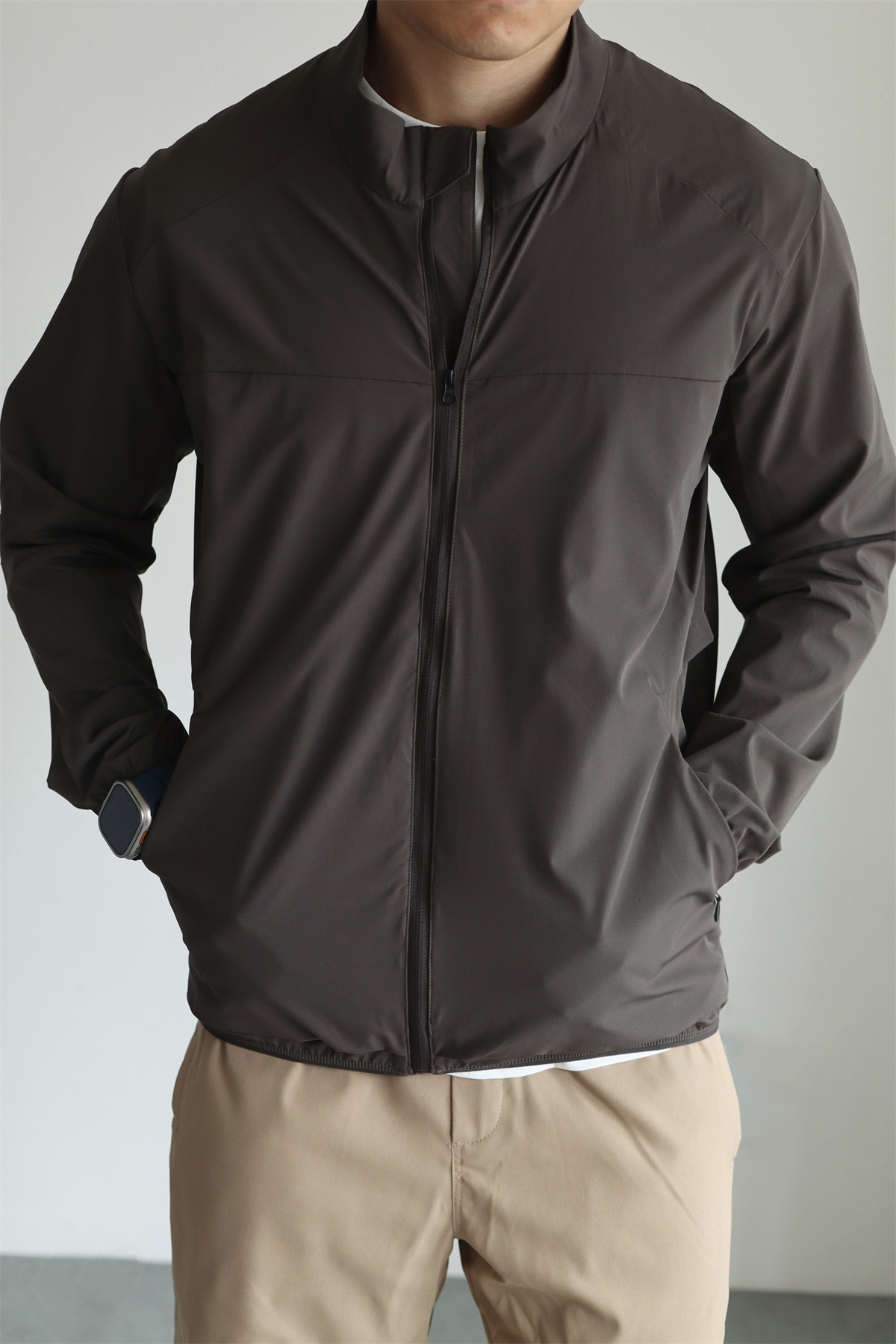 MONSEN Suitory Lightweight Breathable Quick-Dry Sun-Protection Stand-Collar Jacket product image