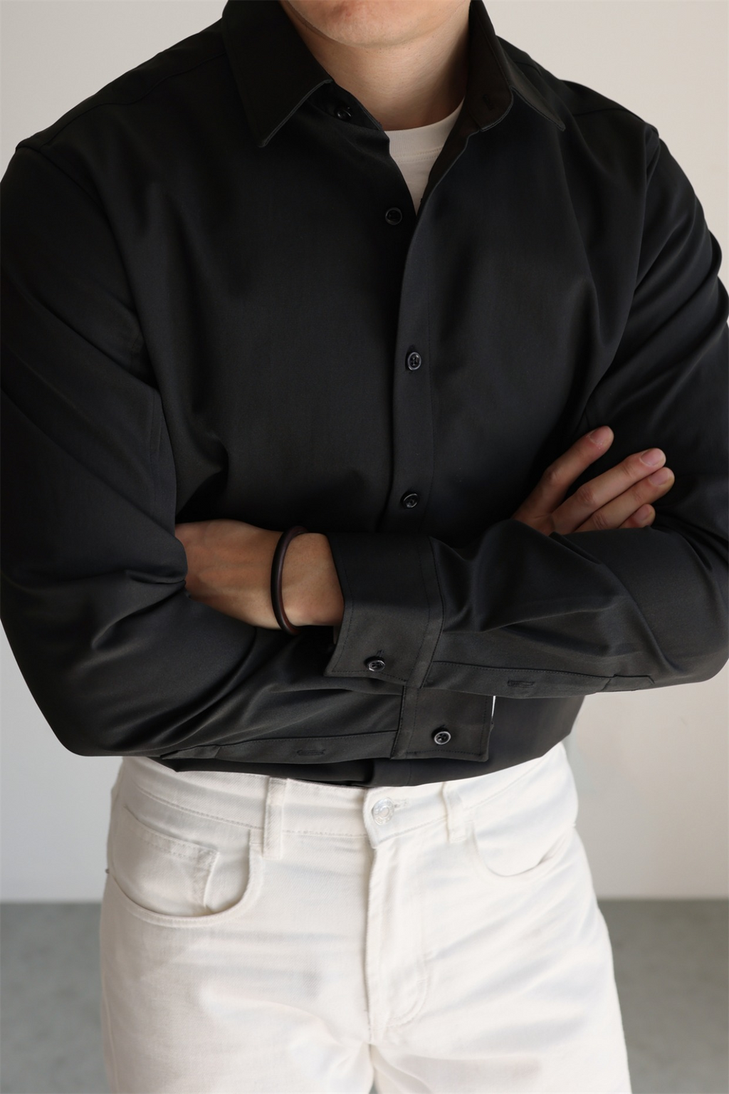 Easy-Care Cotton-Feel Shirt
